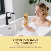 Spa Luxetique Gift Baskets for Women, 8 Pcs Vanilla Bath Sets Birthday Gift Ideas for Her, Body Self Care Kits for Mom, Girlfriend