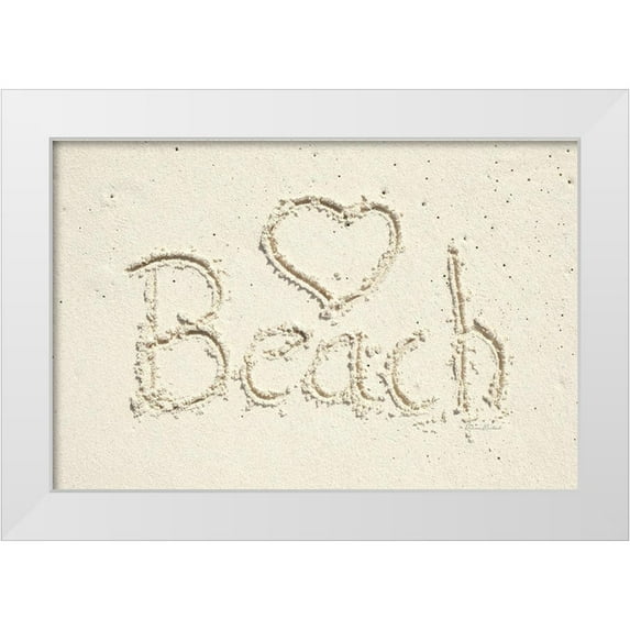 Murdock, Ramona 14x11 White Modern Wood Framed Museum Art Print Titled - Beach