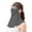 Dark Grey, variant on Face Cover for Sun Protection UPF 50+ UV Neck Protection UV Face Mask Covering Eye UV Face Shield Breathable for Golf, Hiking, Fishing & Outdoors