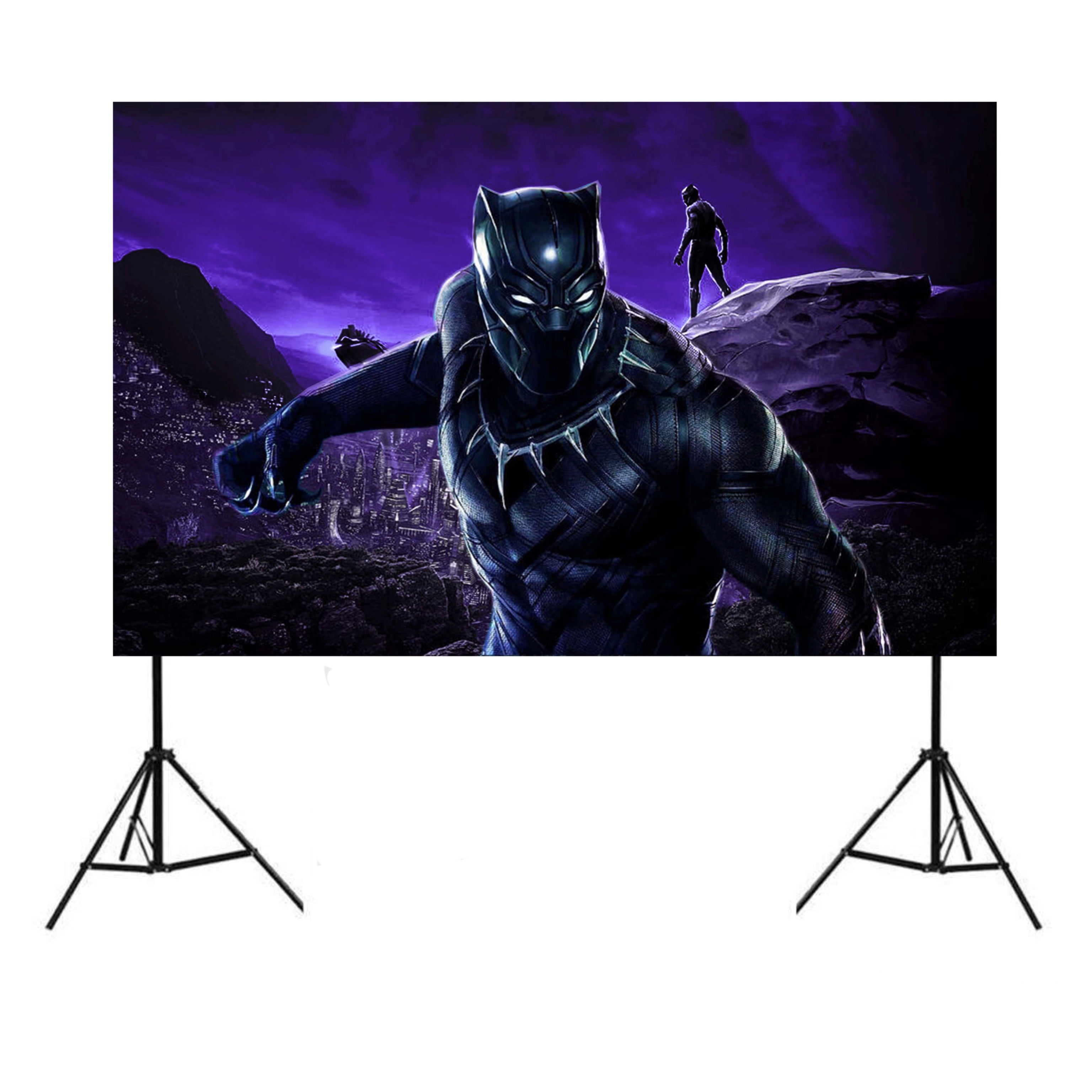 Black Panther decorations for birthday party Supplies for id, backdrop