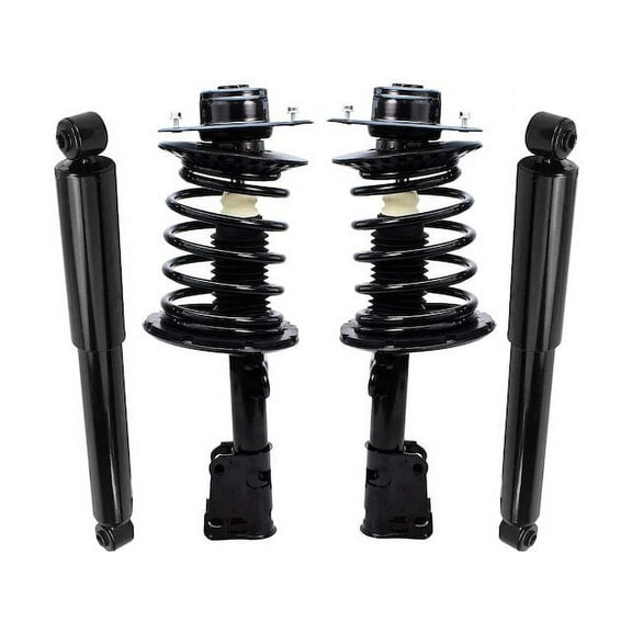 Front and Rear Suspension Strut and Shock Absorber Assembly Kit - Compatible with 2001 - 2007 Dodge Grand Caravan 2002 2003 2004 2005 2006