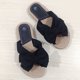 thumbnail image 4 of Sandalias Al Aire Libre Toboganes Tobogados Punta Abierta Planas para Mujer Boho (37), 4 of 9