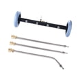 thumbnail image 4 of Colaxi Pressure Washer Undercarriage Cleaner 16 inch Multipurpose with Extension Wands Undercarriage Washer for Vehicles Washing Car with 3 Extension Rod, 4 of 8