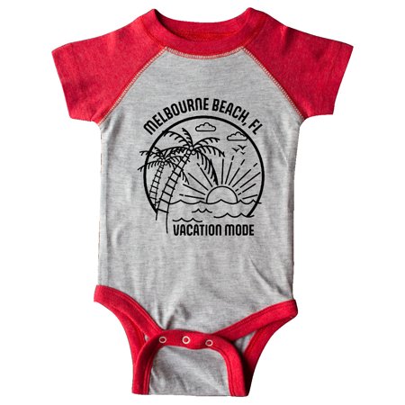 

Inktastic Summer Vacation Mode Melbourne Beach Florida Gift Baby Boy or Baby Girl Bodysuit