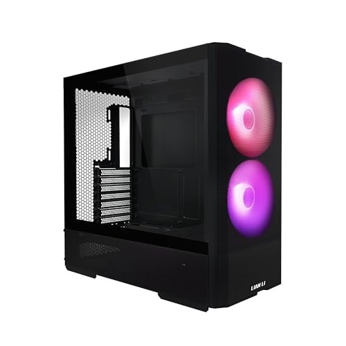 Open Box LIAN LI LANCOOL 207 Compact ATX RGB Gaming Computer Case, Airflow Mesh Panels