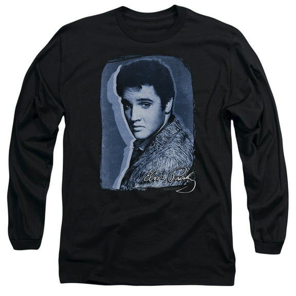 Elvis Presley - Overlay - Long Sleeve Shirt - Small