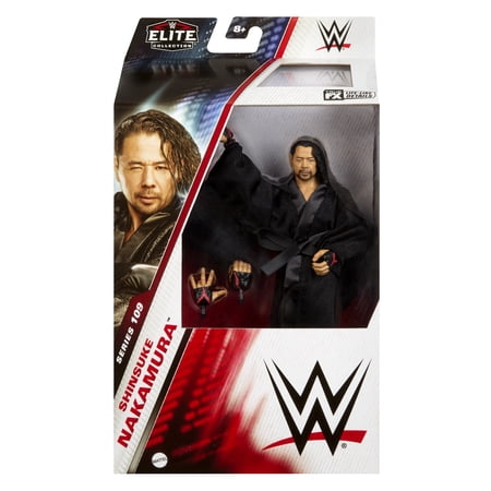 (Chase Variant - Red Stripes) Shinsuke Nakamura - WWE Elite 109 Mattel WWE Toy Wrestling Action Figure