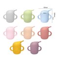 thumbnail image 7 of Cheers US Silicon Sippy Trainer Straw Cups for Baby, Toddler, and Child Feeding with Handles, BPA-Free…, 7 of 7