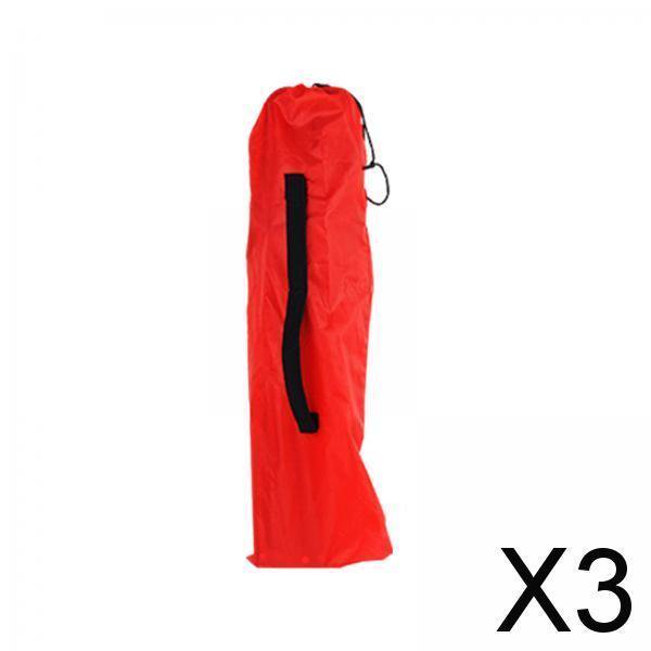 DYNWAVECA Sac de Chaise de Camping Léger 3-Lot de 6 Sac de Rangement pour Fauteuil Inclinable pour Randonnée en Plein Air 3 Pcs