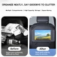 thumbnail image 4 of Car Seat Back Organizer with Tablet Holder – Fits 7–11” Tablets, Durable Oxford Kick Mat, Multi-Pocket Storage for Travel, Road Trips & Family Trips with Kids, 4 of 9