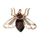 thumbnail image 2 of 2 Unids / Set Retro Delicado Broche De Cristal Rhinestone Broches Para Hombres De s 3..0 Cm / 1.38 Pulgadas Zulema Broches de abeja para mujer, 2 of 8