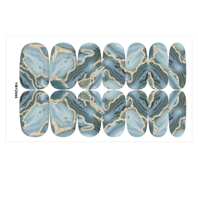 Xihbxyly Pegatinas de Uñas con Textura Pegatinas de Uñas Bronceadoras Pegatinas de Uñas Completas