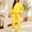 Yellow02, variant on Dwelliawo Womens Hoodie Sweatsuit 2 Piece Solid Color Casual Hoodie Joggers Running Pant Set Relaxed Fit Fall Suits with Pockets Gray 2XL