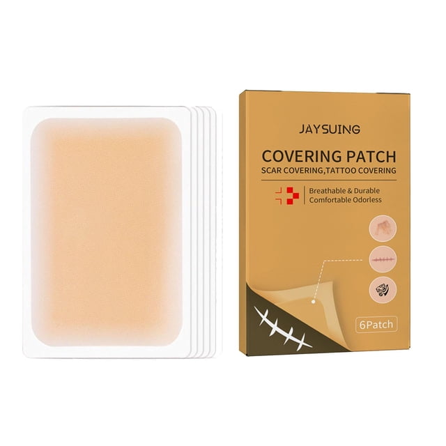 6x adhesivo para cubrir s, , color carne, resistente al agua, adhesivo para ocultar defectos, para rasguños leves, Zulema Parche de cobertura