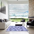 thumbnail image 6 of Ahgly Company Indoor Round Patterned Slate Blue Area Rugs, 8' Round, 6 of 6