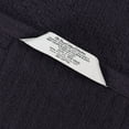 thumbnail image 5 of Superior Soho Ribbed Cotton 6-Piece Assorted Towel Set, Black, 5 of 9