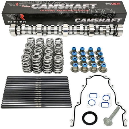 Michigan Motorsports Brian Tooley Racing (BTR) Stage 2 Truck Camshaft Silver Pushrods 4.8 5.3 6.0