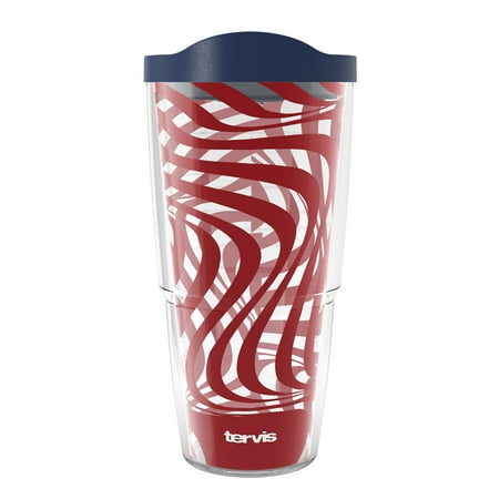 

Tervis Americana Gallantly Streaming Made in USA Double Walled Insulated Tumbler Travel Cup Keeps Drinks Cold & Hot 24oz Classic