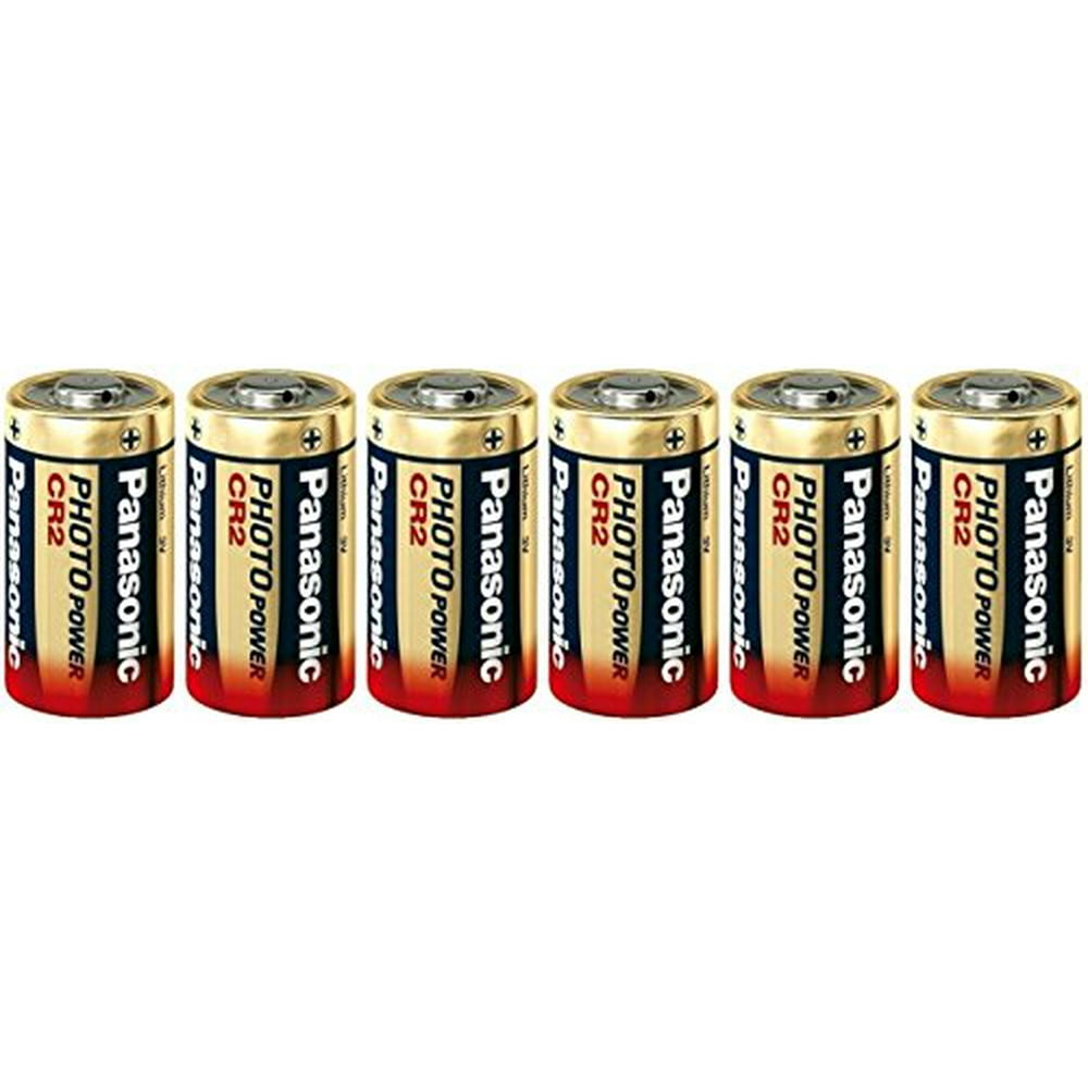 Panasonic Cr2 Ultra Lithium Photo Battery 3V DLCR2 6 Pack Walmart