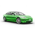 thumbnail image 6 of Rwraps Green Argyle Overgrown Lawn Matte Vinyl Film Wrap 59in x 5ft Vinyl Vehicle Car Film Sheet, 6 of 9