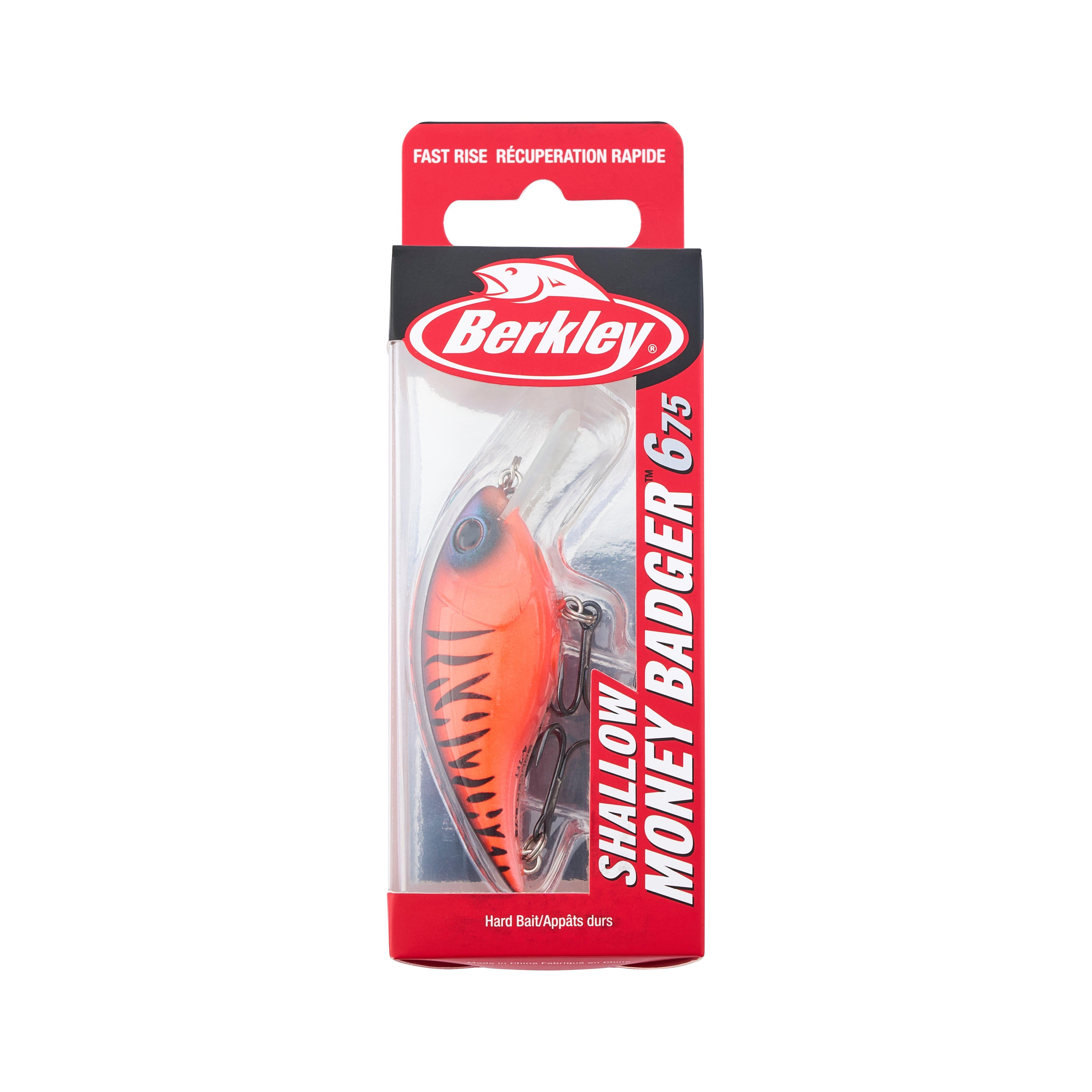 Berkley Shallow Money Badger Fishing Crankbait, 2.6 in, Hybrid Baitfish-Crayfish