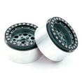 thumbnail image 4 of Arealer Aluminum Alloy Wheel Rim Beadlock Wheel Rims Hub 4pcs Replacement for 1/10 TRX4 Axial SCX10 90046 SCX10 III AXI03007 AXI03003 RC Car, 4 of 7