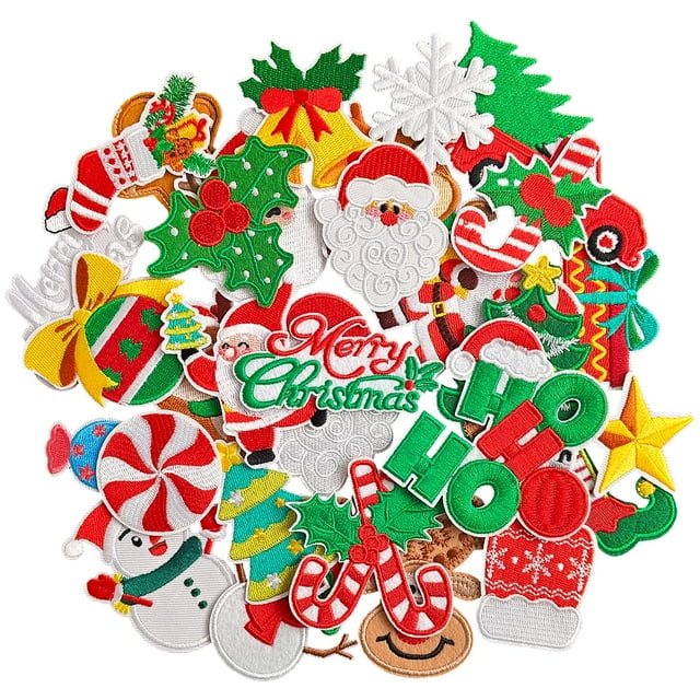 Parche Termoadhesivo WILDREEDS Navidad 20 piezas