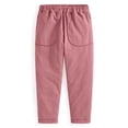 thumbnail image 3 of DJDLJWCJ Little Boys School Uniform Pants Straight Leg Elastic Waist Lightweight Casua Pants Summer Breathable Jogger Pants Pink Size 8, 3 of 11