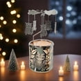 thumbnail image 3 of Rotary Candle Holders Spinning Tealight Holders Carousel for Tabel Decoration for Children Friend (Silver owl)$$Home Decor, Kitchen, & Other, 3 of 7