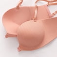 thumbnail image 3 of HAiming Women Spaghetti Strap Racerback Bras No Underwire Gathering Front Closure Bralette Breathable Dailyunderwear, 3 of 4