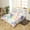 Blue, variant on YST Cute Corgi Queen Duvet Cover,Rainbow Flower Dog Kawaii Bedding Set Corgi Lovers Gifts for Kids Girls Boys,Colorful Floral Leaf Bed Set Animal Print Duvet Cover 3Pcs (No Comforter)