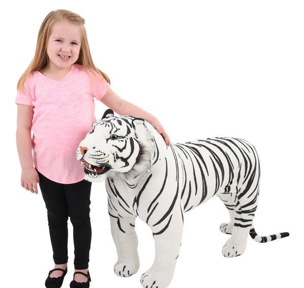 white tiger stuffed animal walmart