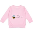 thumbnail image 2 of Inktastic Cute Flying Bumble Bee Toddler Sweatshirt, 2 of 4