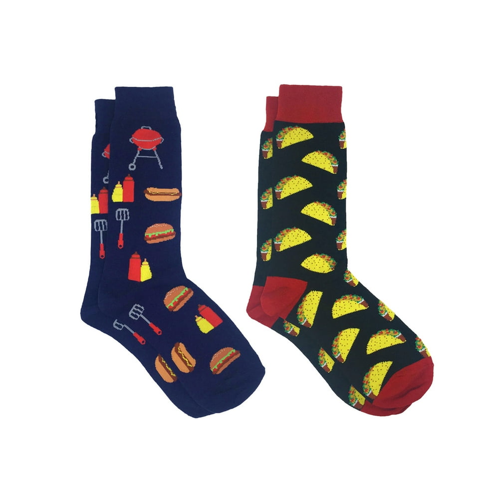 360 Threads 360 Threads BBQ Hot Dogs Socks & Taco Food Novelty Dress