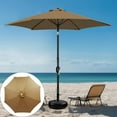 thumbnail image 1 of Parasol de Patio Extérieur Tissu de Parasol de Table Remplaçable Tissu de Parasol de Jardin, 1 of 7