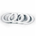 thumbnail image 3 of SpeedFX Washer 579089 Round Hole; -8AN; Raw; White; Teflon; Set Of 5, 3 of 4