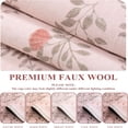 thumbnail image 6 of CHAKME 5'x7' Washable Non Slip Area Rug Ultra Soft Floral Carpet Living Room Large Vintage Green American Country Flower Rugs Distressed Retro Farmhouse Floor Mat, Pink Green, 6 of 7