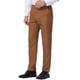 thumbnail image 5 of Pantalones de Rayas con Cierre de Cremallera y Bolsillos Frontales INSPIRE CHIC para Hombres 34 Marrón Blanco, 5 of 7