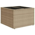 thumbnail image 4 of vidaXL Garden Sofa Set Beige PE Rattan Large UV-resistant materials, 4 of 9