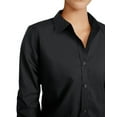 thumbnail image 2 of Siliteelon Womens Long Sleeve Work Blouses Tops Cotton Button Down Shirt, 2 of 8