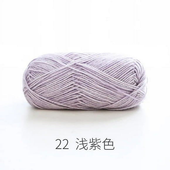 5pcs 50g/ball Hand-knitted Baby Cotton Yarn Wool-sprayed Yarn Crochet Scarf Hand-knitted Coarse Wool Yarn for Knitting