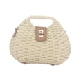 thumbnail image 3 of Bolso bandolera para mujer, portátil, elegante, tipo cartera, informal, para hombro Beige, 3 of 9