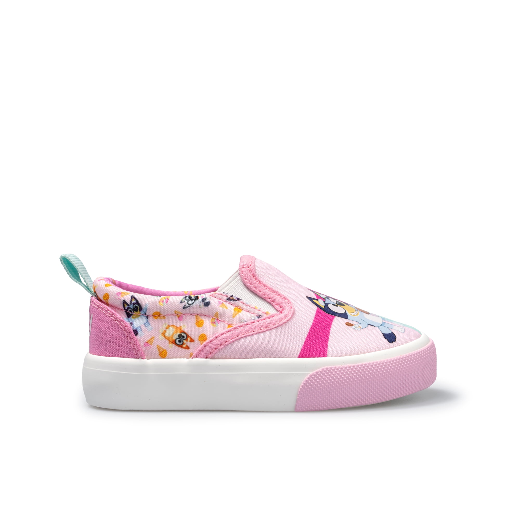 Bluey Toddler Girls Slip On Sneaker