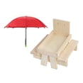 thumbnail image 2 of <p>Squirrel Feeder Table, Squirrel Feeder Wooden Scratch  Thicken  For Parks For Squirrel</p>, 2 of 7