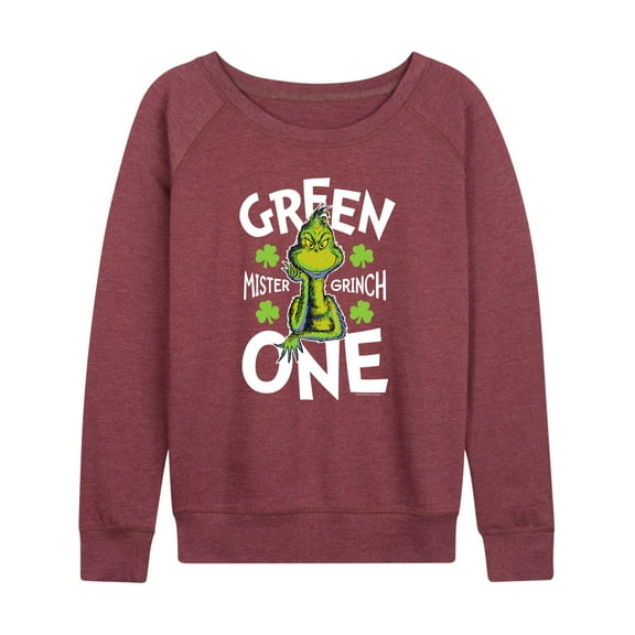 The Grinch - Green One - Women's Lightweight French Terry Long Sleeve Shirt