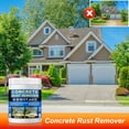 thumbnail image 2 of GOODTAKE Rust Remover Powder, Concrete Stain Remover | Indoor Outdoor Surfaces | Quickly Removes Rust Stains | Safe To Use | Non-Corrosive | For Concrete, Cement Surfaces - 8 oz, 2 of 7