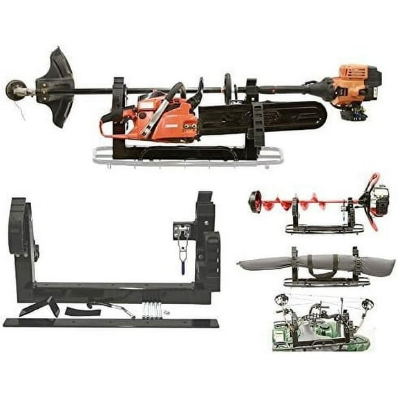 All Season Multi-Purpose 3-PLACE Carrier Rack Holder ATV Snowmobile UTV Mount...