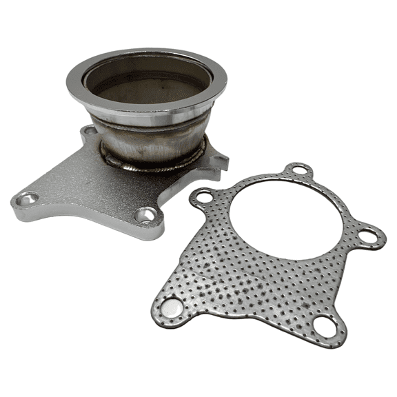 5 Bolt to 3" V-Band Flange Turbo Adaptor Stainless Steel Adapter For T3/T4 Turbo