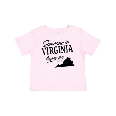 

Inktastic Someone in Virginia Loves Me Gift Baby Boy or Baby Girl T-Shirt