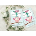 thumbnail image 4 of Darling Souvenir Green Birthday Invitation Card Printable Fill or Write In Blank Invites Party Supplies Pack Of 28 5 x 7 Inches, 4 of 5